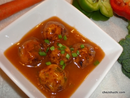 Vegetable Manchurian