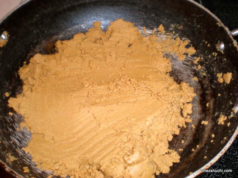 wheat flour frying